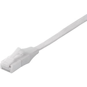 Ｃａｔ６Ａ　ツメの折れないＬＡＮケーブル　フラット　ストレート　２ｍ　ホワイト　ＢＳＬＳ６ＡＦＵ２０ＷＨ　■お取り寄せ品