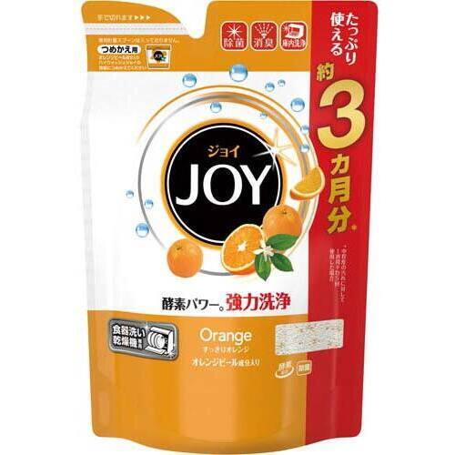 食洗機用ジョイ　オレンジピール　詰替用４９０ｇ&times;４