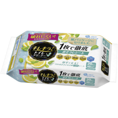 キレキラ！トイレクリーナー　シトラスミント詰替&times;４