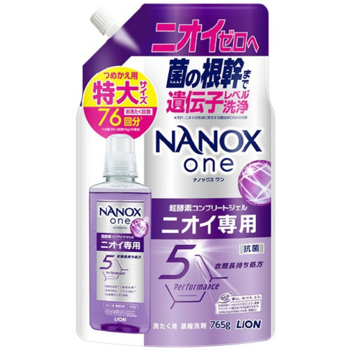 ＮＡＮＯＸｏｎｅ　ニオイ専用　詰替特大７６５ｇ&times;６