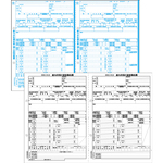 源泉徴収票（ページプリンタ用・Ａ４　１００人分）　２０２４年度版　ＫＹ－４６４　■お取り寄せ品