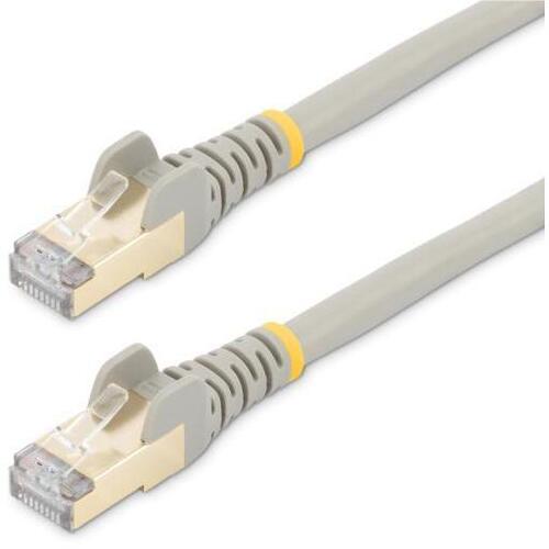 カテゴリー６ＡＬＡＮケーブル／２ｍ／グレー／Ｃａｔ６ａＳＴＰケーブル／ツメ折れ防止ＲＪ４５コネクタ　■お取り寄せ品