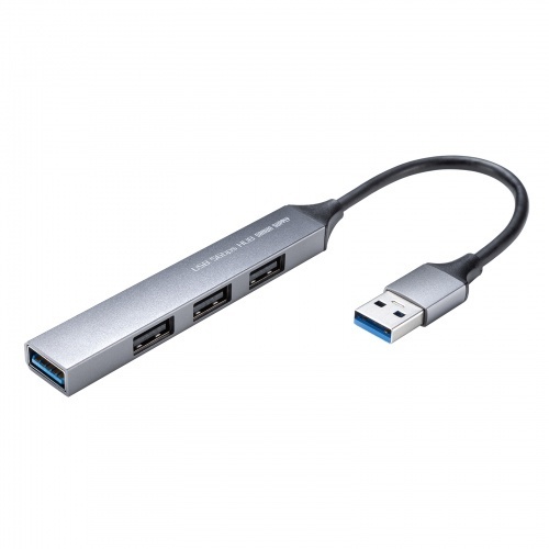 ＵＳＢ　５Ｇｂｐｓ　４ポート　コンボ超スリムハブ　ＵＳＢ－５Ｈ２４ＧＭ　■お取り寄せ品