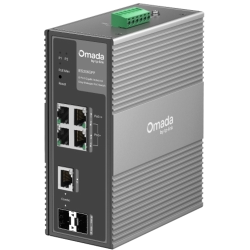 ギガ×６　産業用イージーマネージスイッチ（ＰｏＥ＋＆ＰｏＥ＋＋）　ＩＥＳ２０６ＧＰＰ（ｕｎ）　■お取り寄せ品