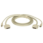 サーブスイッチ　ＥＣ　ＤＴ　Ｗｉｚａｒｄ　及び４Ｓｉｔｅ　ＣＰＵケーブル　ＤＶＩ　４．６ｍ（１５ｆｔ．）　■お取り寄せ品