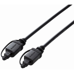 光デジタルオーディオケーブル／２．０ｍ／ブラック　ＤＨ－ＯＰＴ２０ＢＫ　■お取り寄せ品