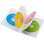 ＤＶＤトールケース（６枚収納・３枚セット・クリア）　ＤＶＤ－ＴＮ６－０３ＣＬＮ　■お取り寄せ品