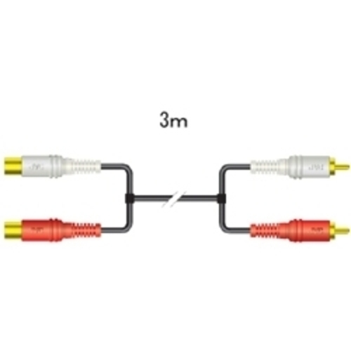 ピンジャックＸ２－ピンプラグＸ２（３Ｍ）　ＣＮ－１６３３Ｇ　■お取り寄せ品