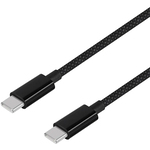 ＵＳＢケーブル／Ｃ－Ｃ／ブレイデッドケーブル／２ｍ／ブラック　ＯＷＬ－ＣＢＮ１ＣＣ２０－ＢＫ　■お取り寄せ品