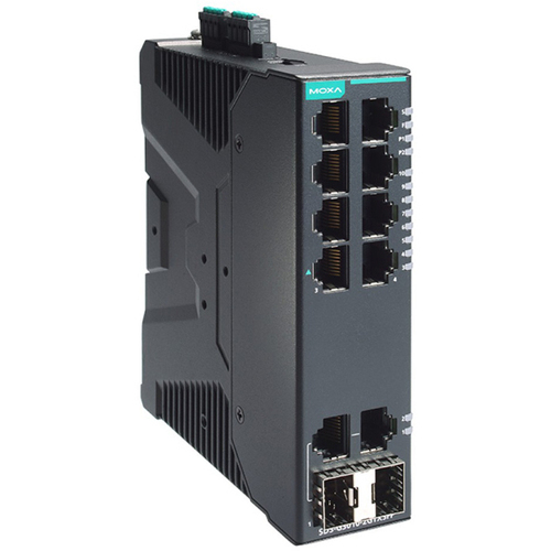 産業用　１０ポート　フルギガビット　スマートイーサネットスイッチ　（ワイド温度モデル）　■お取り寄せ品