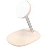 ＭＯＴＴＥＲＵ　２ｉｎ１マグネットワイヤレス充電器　アーモンドミルク　ＭＯＴ－ＱＩ１５Ｗ０５－ＥＣＡＭ　■お取り寄せ品