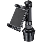 車載用タブレットホルダー（ドリンクホルダー固定式）　ＣＡＲ－ＨＬＤ１４ＢＫ　■お取り寄せ品