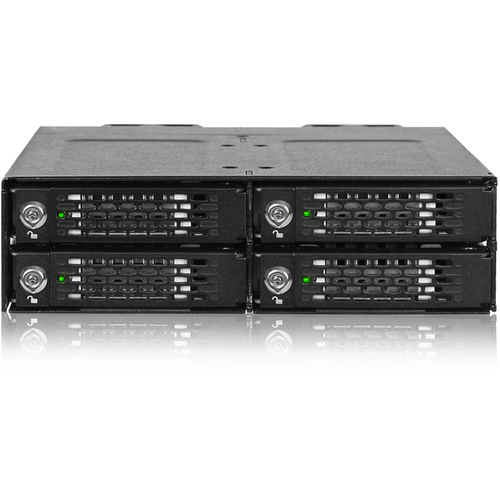 ４　ｘ　Ｍ．２　ＮＶＭｅ　ＳＳＤ搭載用リムーバブルケース　ＰＣＩｅ　４．０対応　５．２５インチベイサイズ　■お取り寄せ品