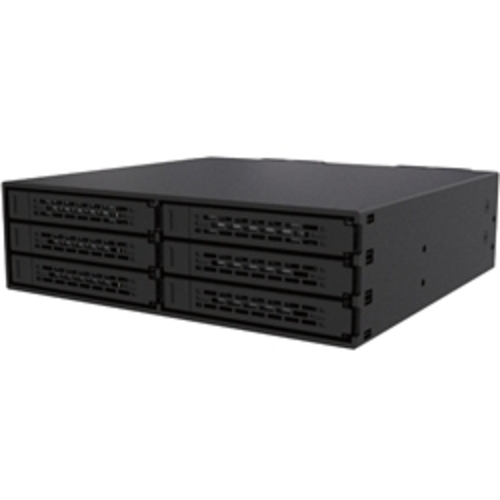 ６　ｘ　２．５インチＨＤＤ　／　ＳＳＤ搭載用リムーバブルケース　ＭＢ９９６ＳＰ－６ＳＢ　■お取り寄せ品