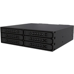 ６　ｘ　２．５インチＨＤＤ　／　ＳＳＤ搭載用リムーバブルケース　ＭＢ９９６ＳＰ－６ＳＢ　■お取り寄せ品