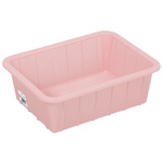 アシスト抗菌角ざる　深２型　ピンク　【お取り寄せ品】１４営業日以内届