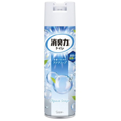 トイレの消臭力スプレー　アクアソープ３６５ｍｌ&times;３