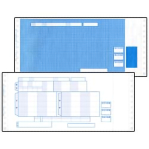 弥生　給与明細書連続用紙封筒式３Ｐ　２０００２８　■お取り寄せ品