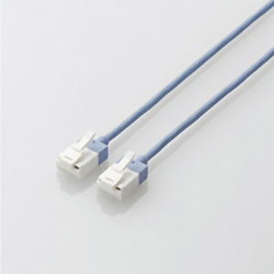 ＬＡＮケーブル／ＣＡＴ６Ａ／スーパースリム／爪折れ防止／１．０ｍ／ブルー　■お取り寄せ品