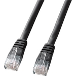 エンハンスドカテゴリ５単線ＬＡＮケーブル（５ｍ・ブラック）　ＫＢ－Ｔ５Ｔ－０５ＢＫＮ　■お取り寄せ品