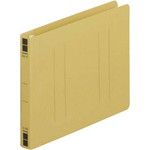 フラットファイル樹脂とじ具　Ｂ６横　黄　１００冊