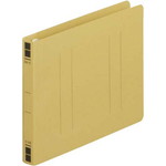 フラットファイル樹脂とじ具　Ｂ６横　黄　１００冊