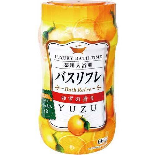 バスリフレ薬用入浴剤ゆずの香り６８０ｇ