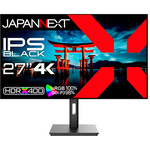液晶ディスプレイ　２７型／３８４０×２１６０／ＤＰ×１、ＨＤＭＩ×２／ブラック／スピーカー有／１年保証　■２営業日内届