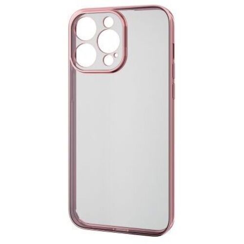 ｉＰｈｏｎｅ　１５　Ｐｒｏ　Ｍａｘ用ソフトケース／極限保護／メタリック加工／ピンクゴールド　■お取り寄せ品