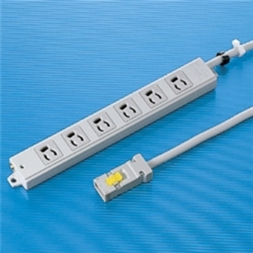 工事物件タップ（３Ｐ・６個口・１ｍ）　ＴＡＰ－ＫＨ６－１　■お取り寄せ品