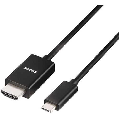 ＵＳＢ　Ｔｙｐｅ－Ｃ　ｔｏ　ＨＤＭＩ変換ケーブル　１ｍ　ＢＳＣＨＤ１０ＢＫ　■２営業日内届