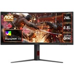 ゲーミングディスプレイ　３４型／３４４０×１４４０／ブラック　ＣＵ３４Ｇ４Ｚ／１１　■２営業日内届