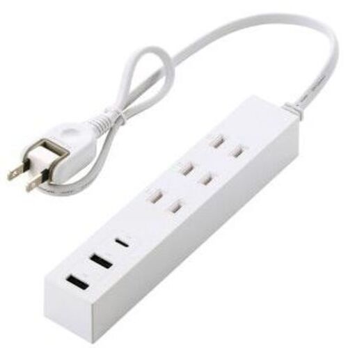 ＵＳＢタップ／ＵＳＢ－Ｃ×１／ＵＳＢ－Ａ×２／ＡＣ×３／１５Ｗ／０．５ｍ／ホワイト　■お取り寄せ品