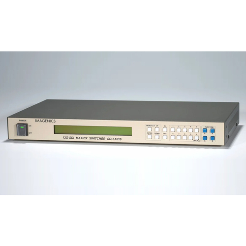 １６入力１６出力１２Ｇ－ＳＤＩマトリックススイッチャー　ＳＤＵ－１６１６　■お取り寄せ品