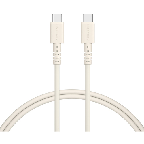 ＭＯＴＴＥＲＵ　ＵＳＢ－Ｃ　ｔｏ　Ｃシリコンケーブル　１ｍ　アーモンドミルク　■お取り寄せ品