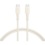 ＭＯＴＴＥＲＵ　ＵＳＢ－Ｃ　ｔｏ　Ｃシリコンケーブル　１ｍ　アーモンドミルク　■お取り寄せ品