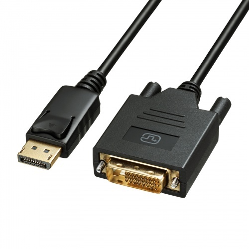 ＤｉｓｐｌａｙＰｏｒｔ－ＤＶＩ変換ケーブル　１ｍ　ＫＣ－ＤＰＤＶＡ１０Ｋ　■お取り寄せ品
