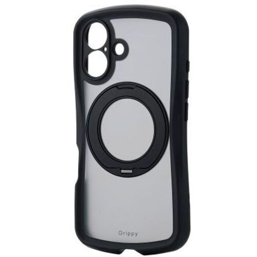 ｉＰｈｏｎｅ　１６／Ｇｒｉｐｐｙ／フレームカラー／極限／ＭＡＧＫＥＥＰスタンド／ブラック　■お取り寄せ品
