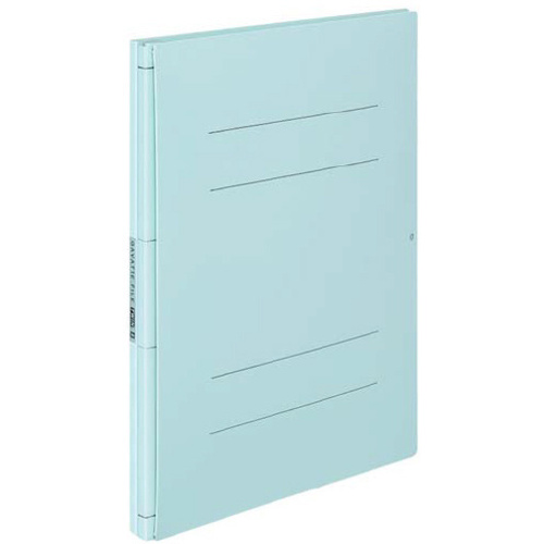 ガバットファイル　ＰＰフィルム貼り両開　Ａ４縦　青