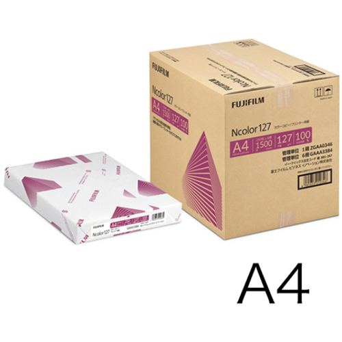 Ｎｃｏｌｏｒ１２７　Ａ４　１箱（２５０枚&times;６冊）　ＺＧＡＡ０３４６