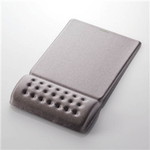 疲労軽減リストレスト一体型マウスパッド　「ＣＯＭＦＹ」ソフト（グレー）　■お取り寄せ品