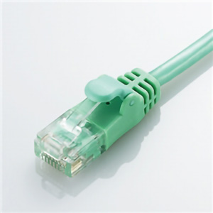 ＣＡＴ６準拠　ＧｉｇａｂｉｔやわらかＬＡＮケーブル　３ｍ（グリーン）　■２営業日内届