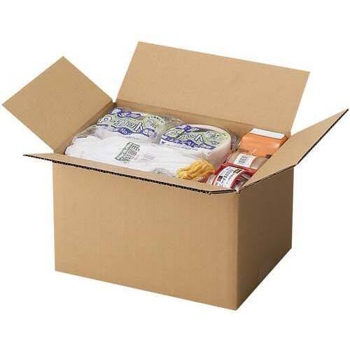 無地ダンボール　Ｎｏ．１－２（底面Ａ４）　３０枚