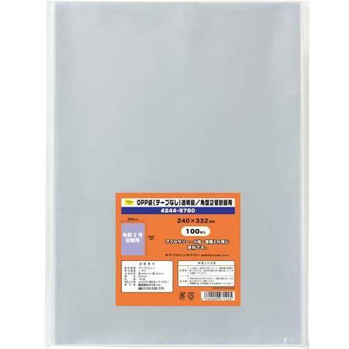 【超ＳＡＬＥ対象品】ＯＰＰ袋テープ無角２用　１００枚&times;１０