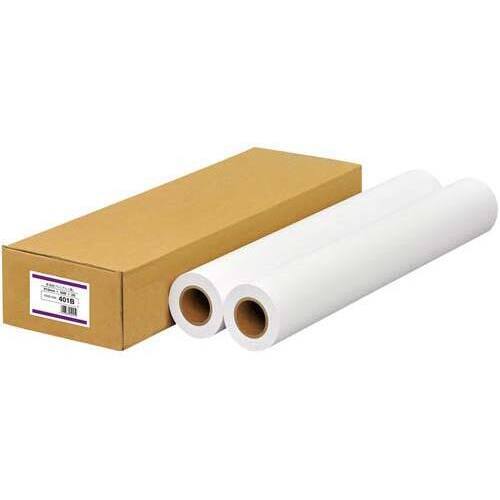 Ｐ普通紙６４ｇ６１０ｍｍ&times;５０ｍ２４インチ幅２本