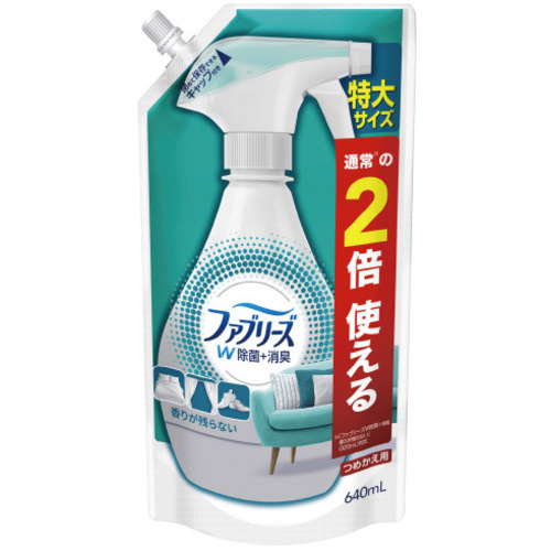 ファブリーズ　Ｗ除菌　詰替　特大　６４０ＭＬ