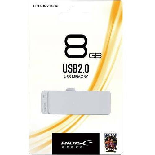 ＵＳＢ２．０フラッシュメモリ　スライド式　８ＧＢ