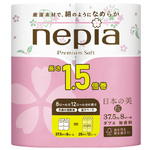 ネピアプレミアムソフト日本の美１．５倍Ｗ８個×８