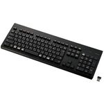 キーボード／無線（２．４ＧＨｚ）／ワイヤレス／メンブレン式／フルサイズ／洗える　ＴＫ－ＷＳ０２ＤＭＫＢＫ　■お取り寄せ品