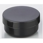 ＵＧ軟膏壺　（黒・遮光）　５８ｍＬ　１００個　１－６１３７－０２